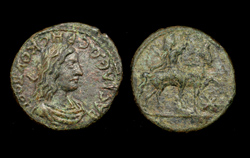 King Rhescuporis II, Horseback reverse, c. 211-218 AD King Rhescuporis II, Horseback reverse, c. 211-218 AD